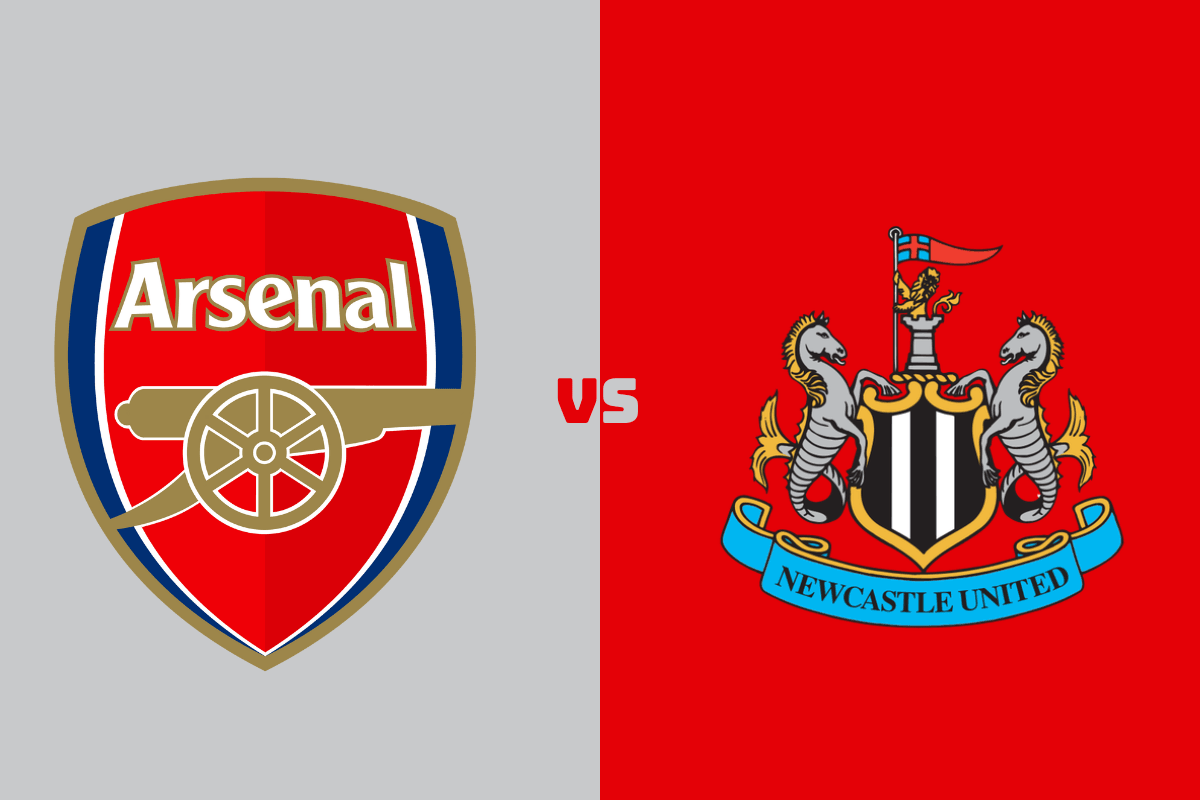 Newcastle đấu với Arsenal